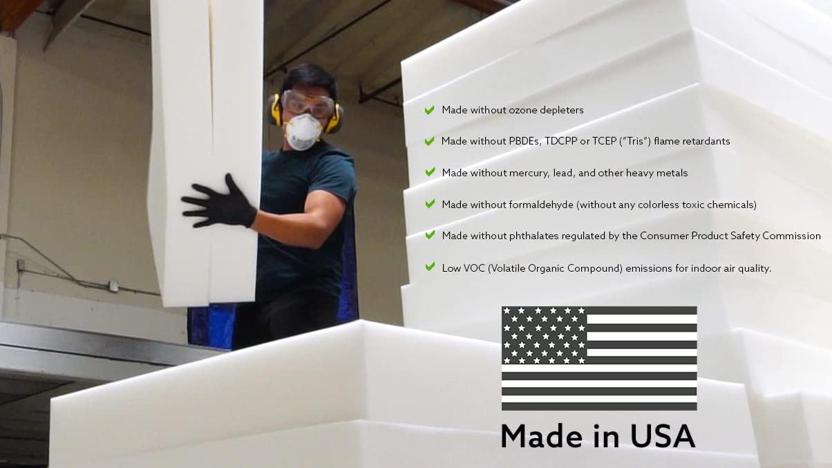 K9 Ballistics Tough Rip-Stop Orthopedic Dog Crate Bed - Durable, Removable, and Washable Cover, Kennel Crate Pad Fits in Crate, X-Large 47"x29", Standstone