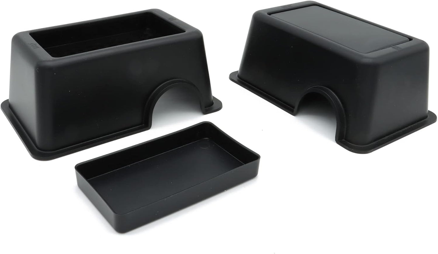2 Pcs Small Reptile Hide Box Snake Hide Feel Secure and Safe, Gecko Hide