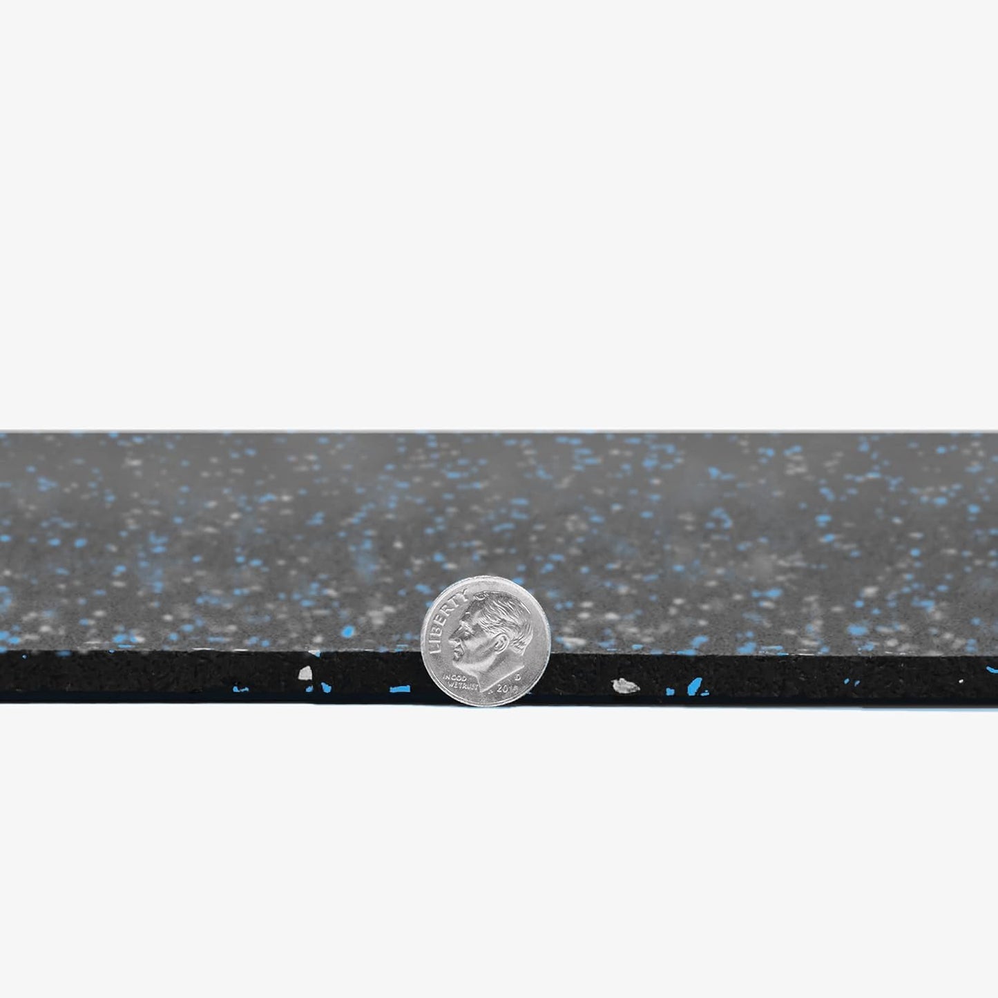 Flooring Inc's 1/4" Thick Tough Rubber Flooring Roll | Flexible Recycled Rubber Floor Mats for Home Gym | Heavy Duty Rubber Mat for Home Gyms, Sheds, Horse Stall Mat or Trailer