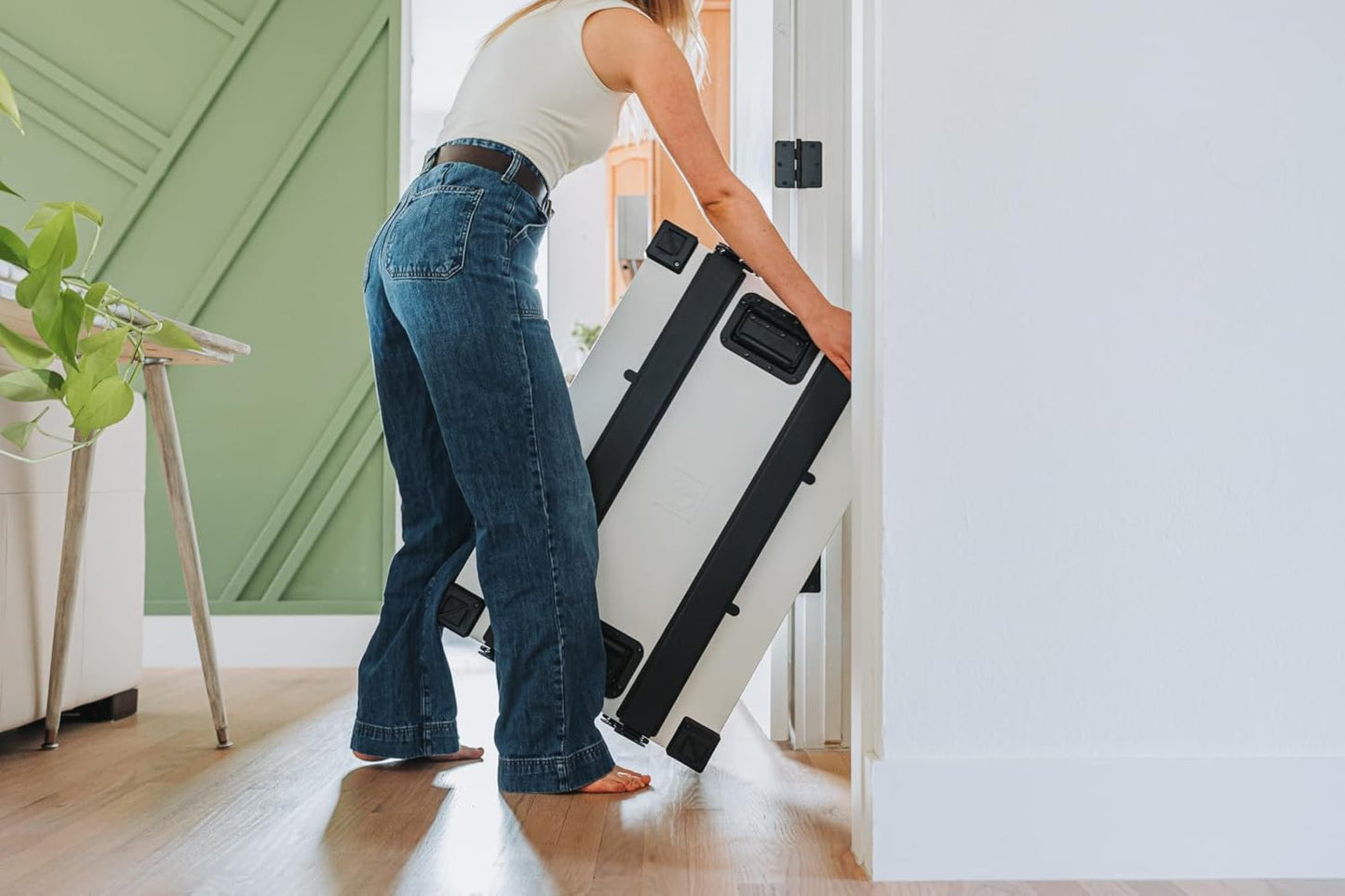 Impact Collapsible Dog Crate - Foldable Hard Crate for XXL Dogs - Heavy Duty Travel Kennel with Powder-Coated Aluminum - Quick Setup for Indoor & Outdoor (Black, 48" (48" L x 27" W x 33" H))