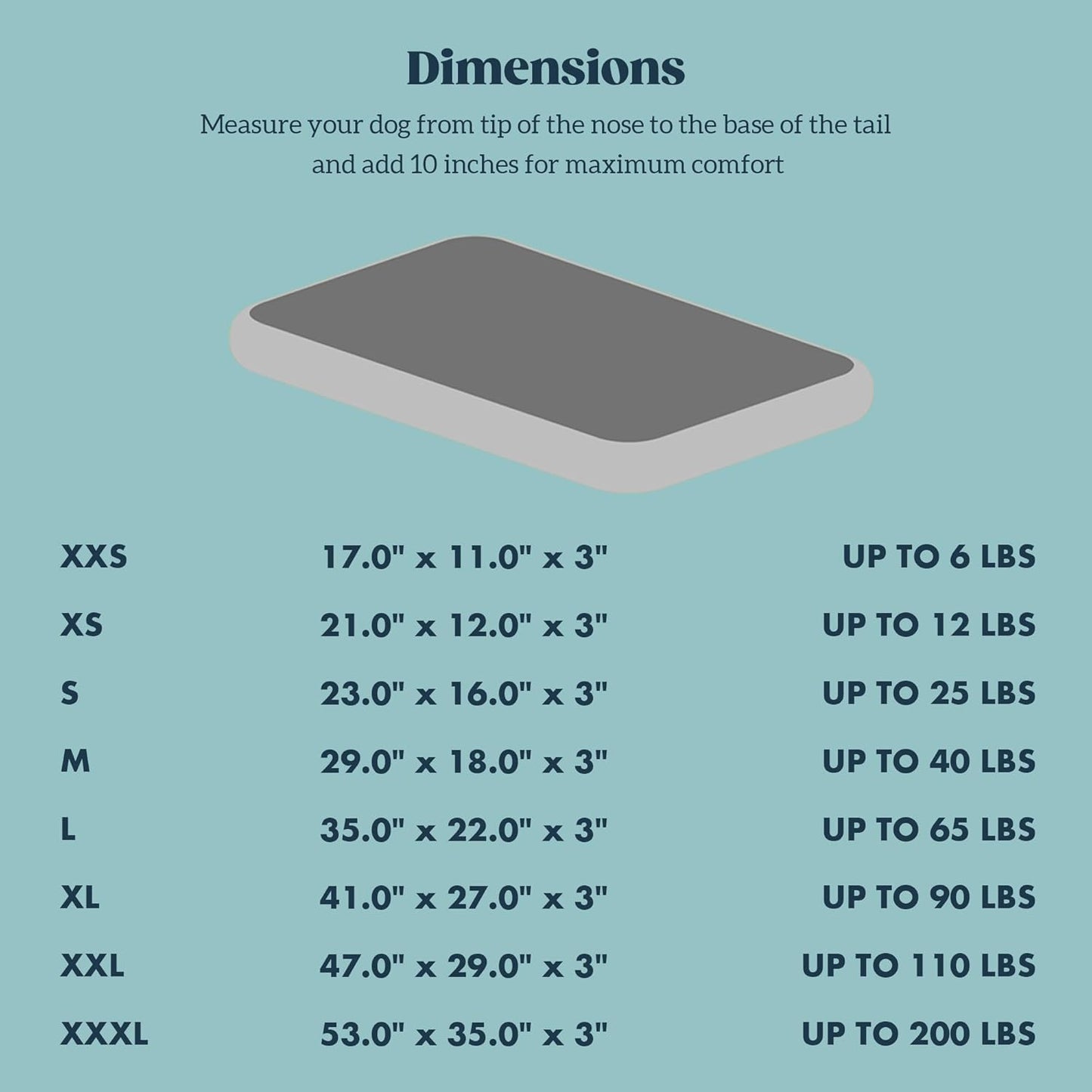 Cybarmour Indestructible Dog Bed - Outdoor Waterproof Chew Proof Dog Crate Pad - Orthopedic Kennel Mat for Aggressive Chewers - Extra Large Breeds & Fits 48-Inch Crate - 47"x29", Limestone