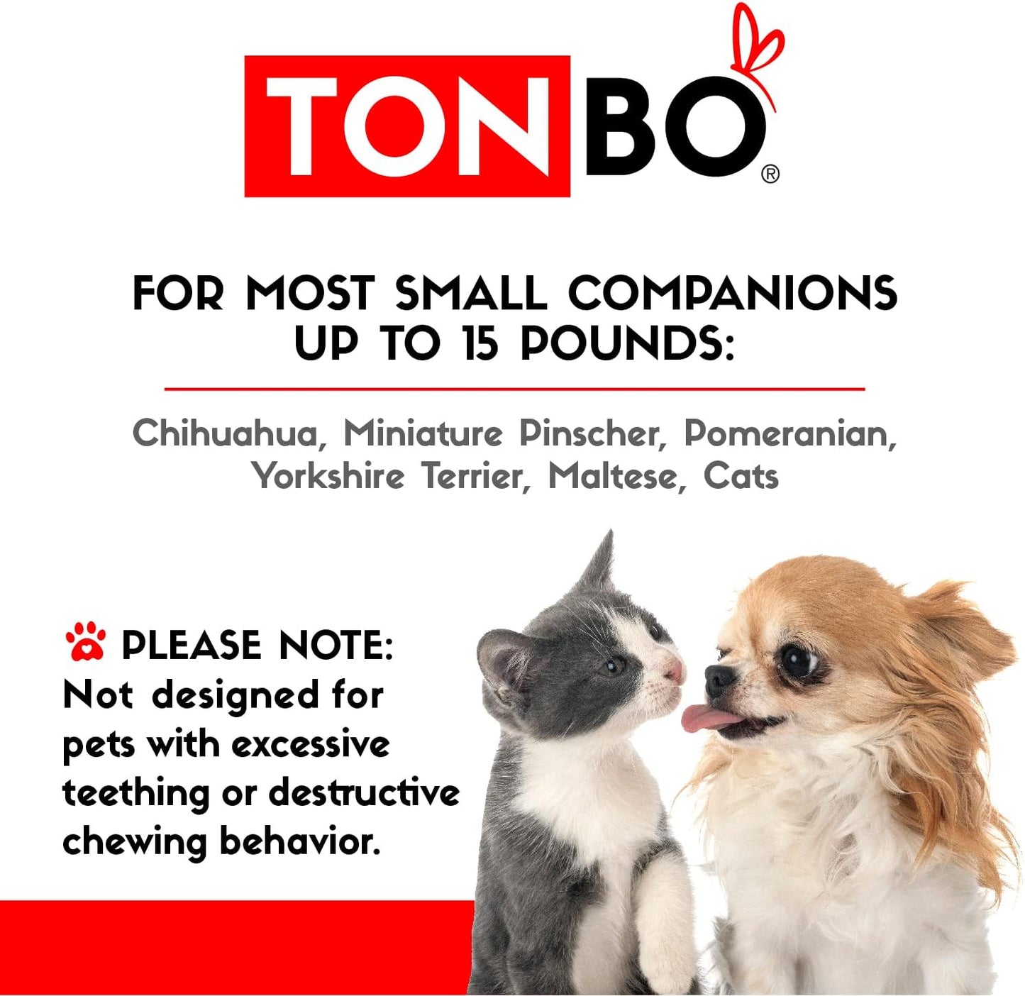 TONBO Soft Plush Small Cute and Cozy Nature Dog Cat Bed, Washer and Dryer Friendly (French Fries)