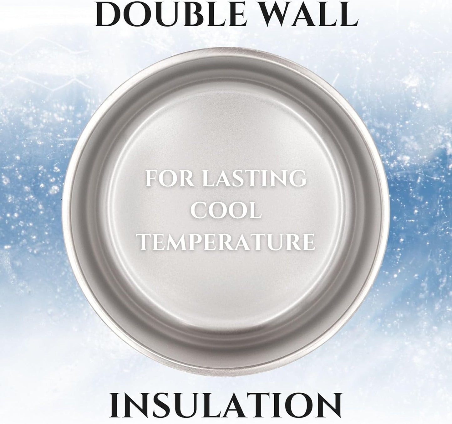 Stainless Steel Dog Bowl for Small-Large Dogs | Double Wall Insulated, Non-Slip Base Heavy Duty Water and Food Bowls for Dogs & Cats | Pet Safe BPA Free & Dishwasher Safe | 32 Oz - Khaki