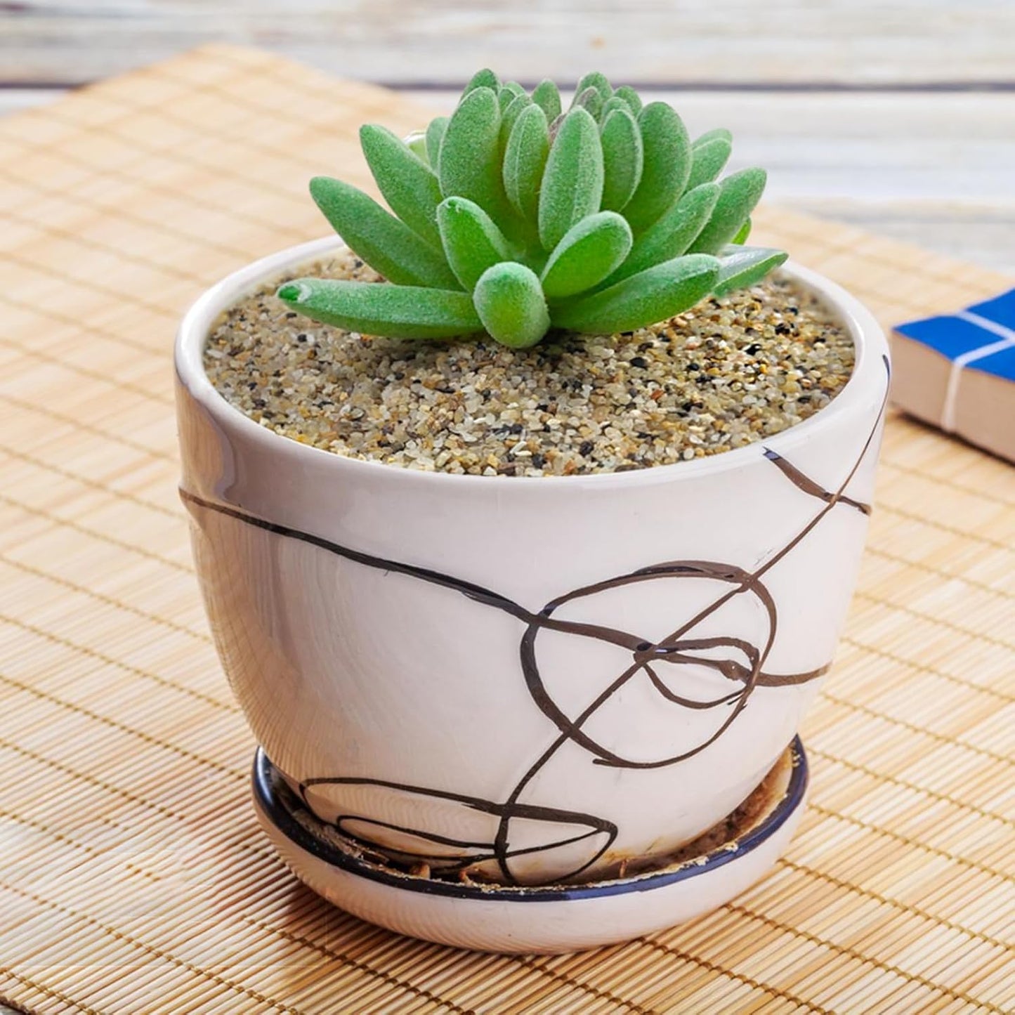 5 lbs Aquarium Sand, 0.6-1.2 mm Aquarium Substrate for Freshwater Fish Tank. Decorative River Rocks Gravel for Fish Tank, Plants Potted, Fire Pits, Candle, Vase and Crafts