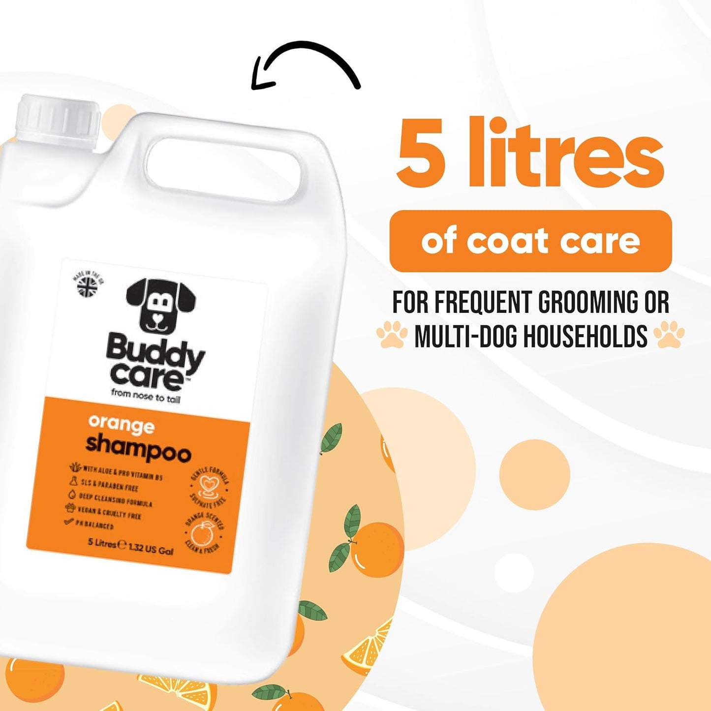 Orange Dog Shampoo & Conditioner by Buddycare (169.07oz)
