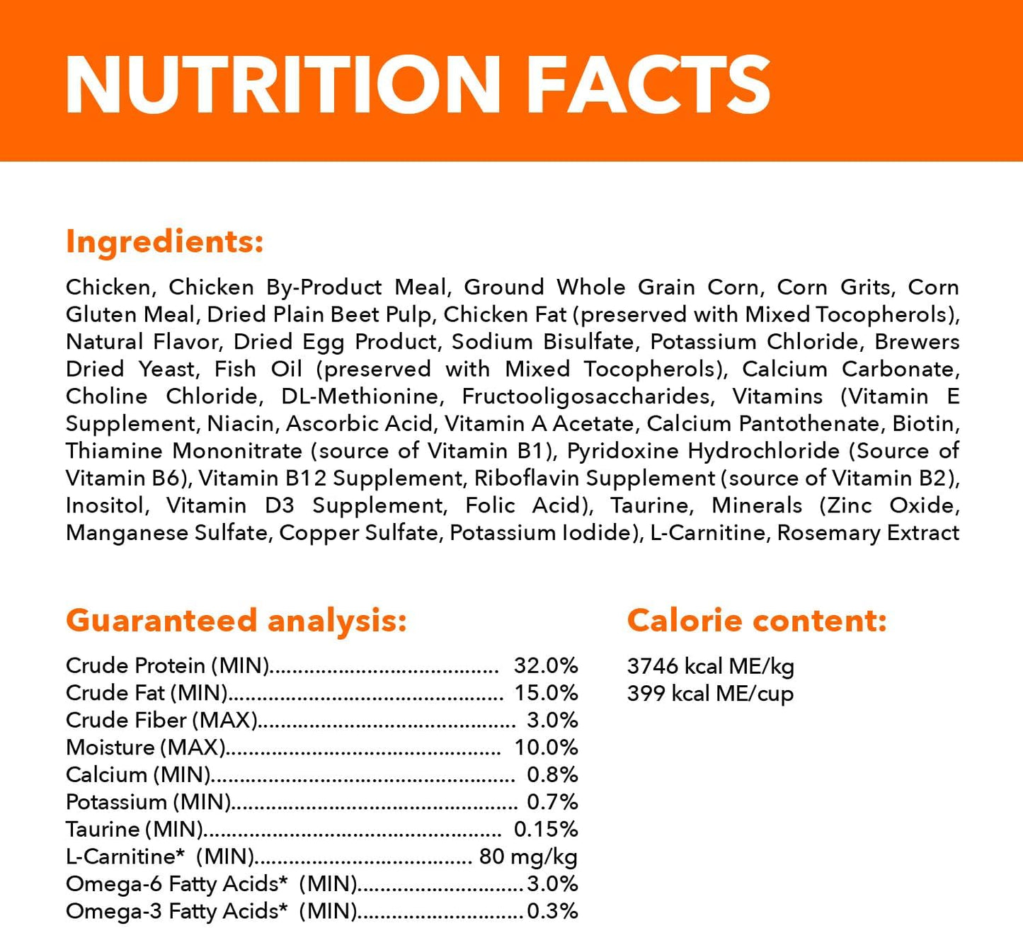 IAMS Proactive Health Adult Healthy Dry Cat Food with Chicken, 3.5 lb. Bag