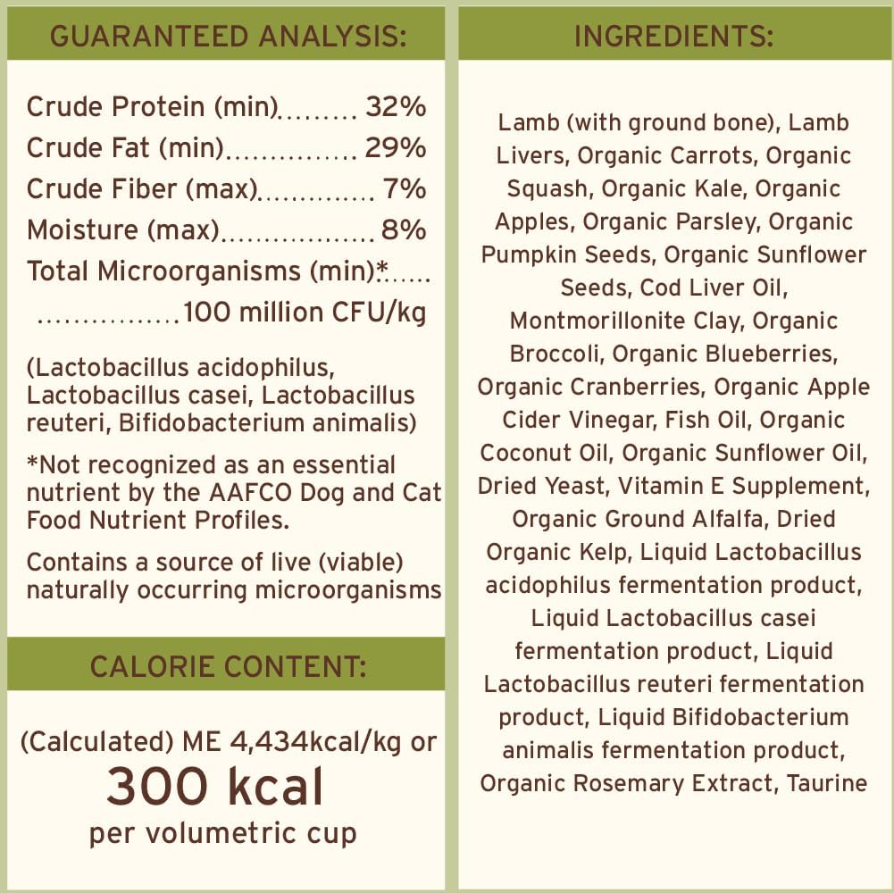 Primal Freeze Dried Dog Food, Pronto Mini Nuggets, Lamb; Scoop & Serve, Complete & Balanced Meal; Also Use as Topper or Treat; Premium, Healthy, Grain Free, High Protein Raw Dog Food (16 oz, 2-Pack)