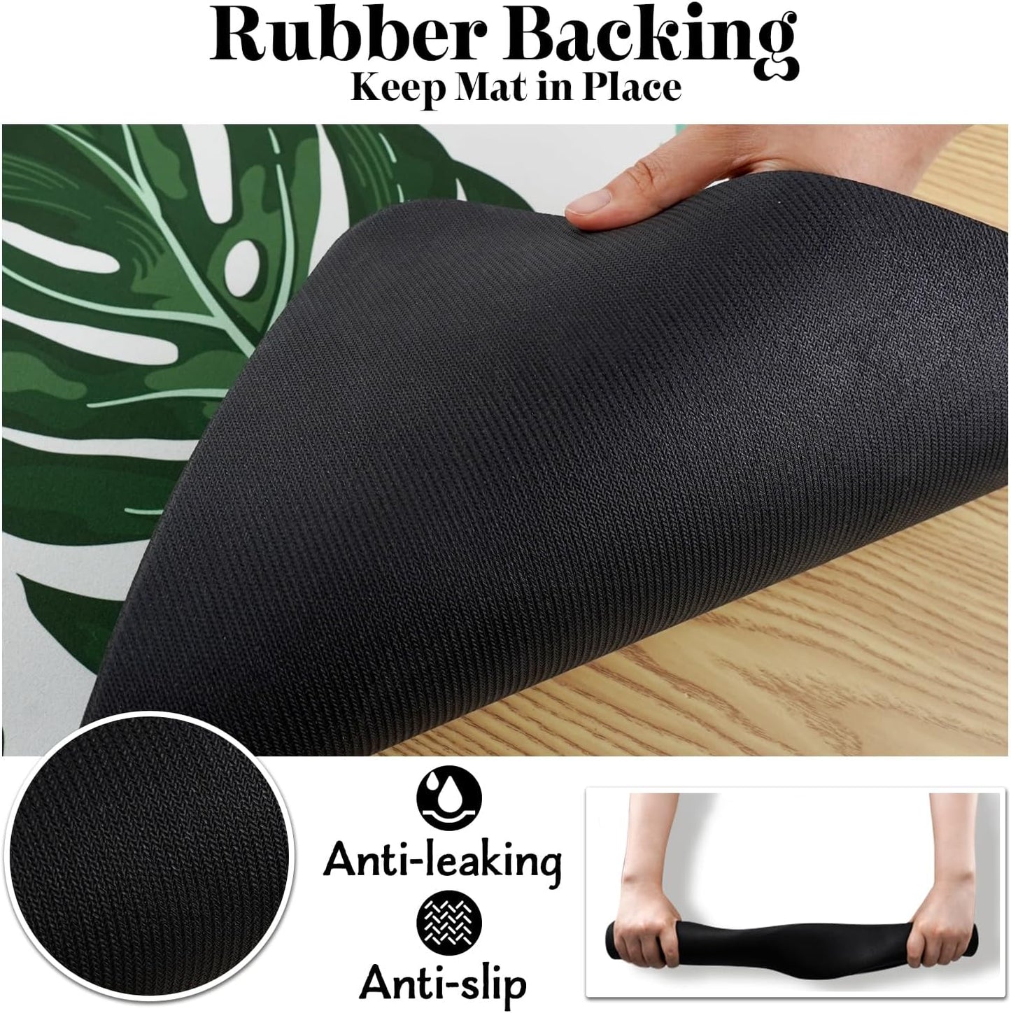 Dog Food Mats for Floors, Absorbent Dog Bowl Mat for Food and Water Dispenser Mat, Quick Dry Cat Food Mat Pet Supplies