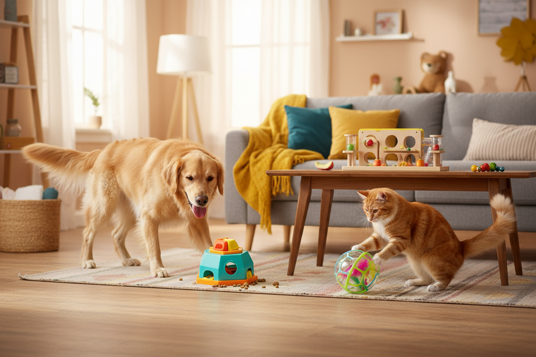 Interactive Pet Toys for Mental Stimulation