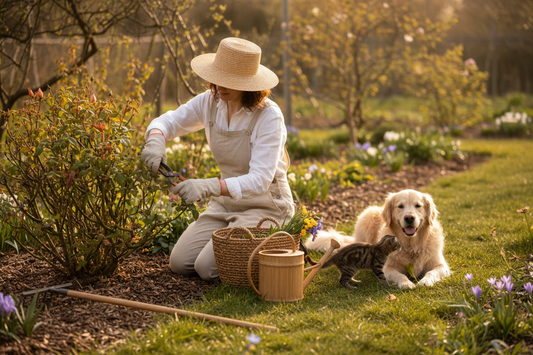 Early Spring Garden Safety for Pets : Cosmic Paws