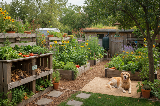 Eco-Friendly Pet Garden - Cosmic Paws