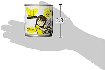 Weruva BFF Minced Natural Wet Cat Food, Tuna and Chicken 4 Eva in Gravy, 10oz Can, Pack of 12