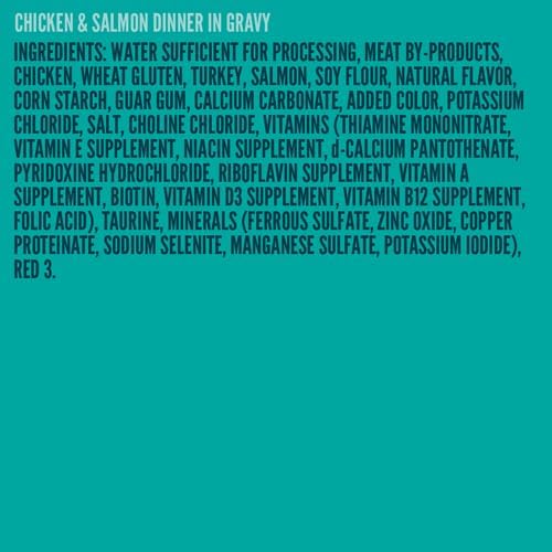 A Strong Heart Canned Wet Cat Food, Chicken & Salmon Dinner in Gravy - 5.5 oz Cans (Pack of 24), Made in The USA with Real Chicken & Salmon