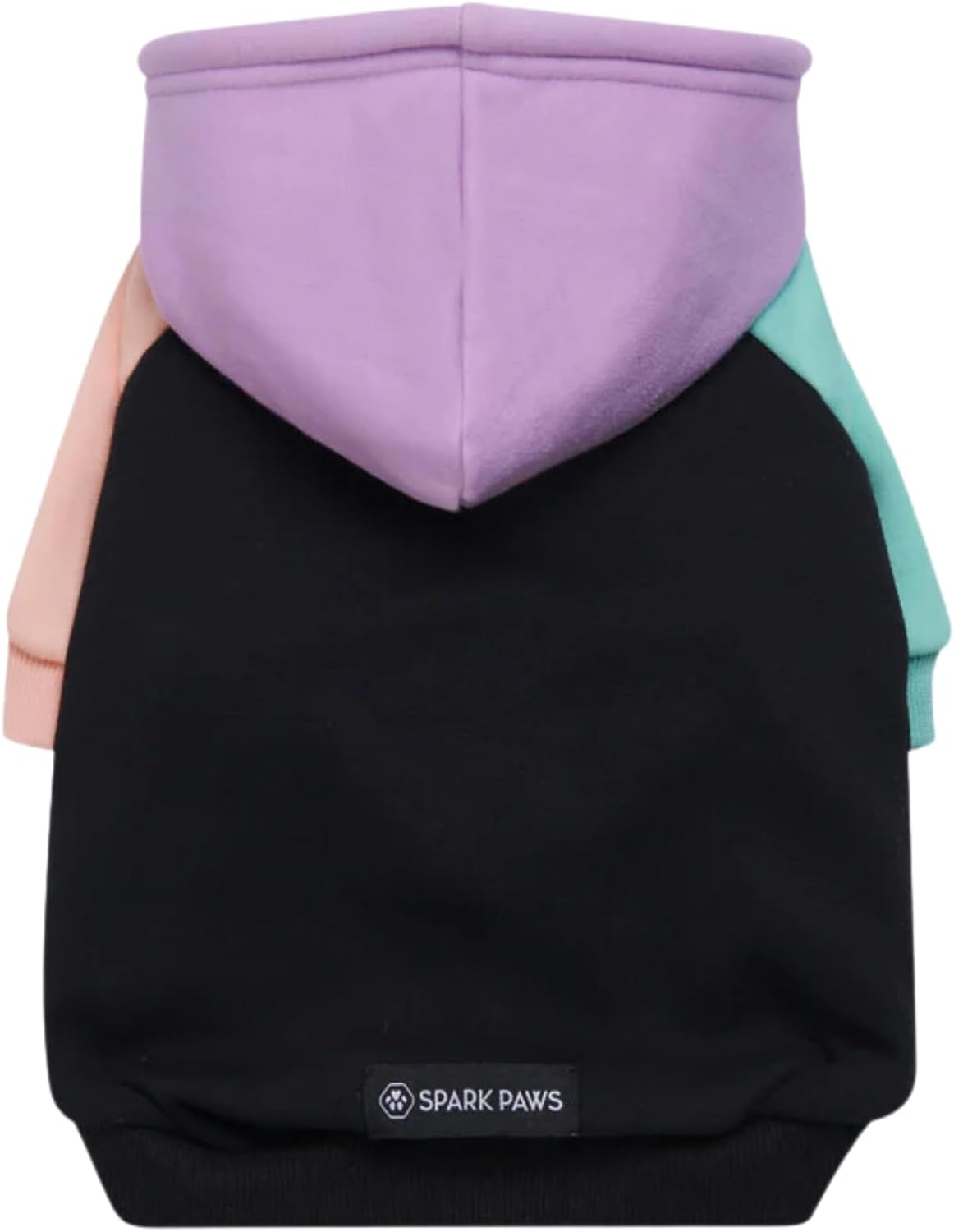 Spark Paws Dog Hoodie – Premium Dog Sweater for Small, Medium, and Large Dogs | Warm Outfits for French Bulldogs, Pitbull, Puppy, Winter Jacket Alternative - Cyber Punk - S