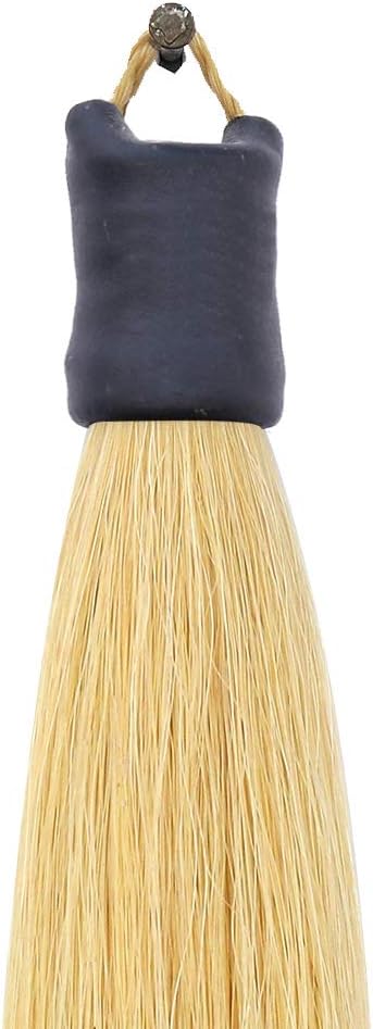 Horse Tail Extensions with Braided Horsehair Loop, Blunt Cut Bottom, 28-30 inches Long and 3/8 lb Weight