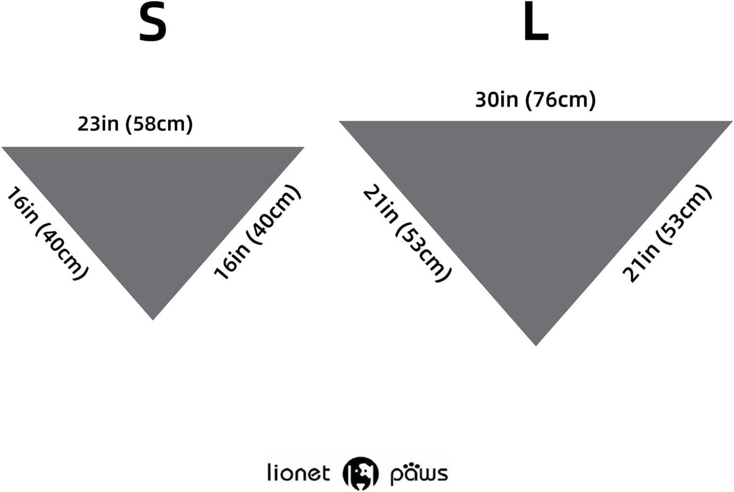 Lionet Paws Valentine Dog Bandana for Small Medium Dogs,Pink Hearts Black Kerchief Washable Dog Triangle Bibs Scarf for Girl or Boy Gift