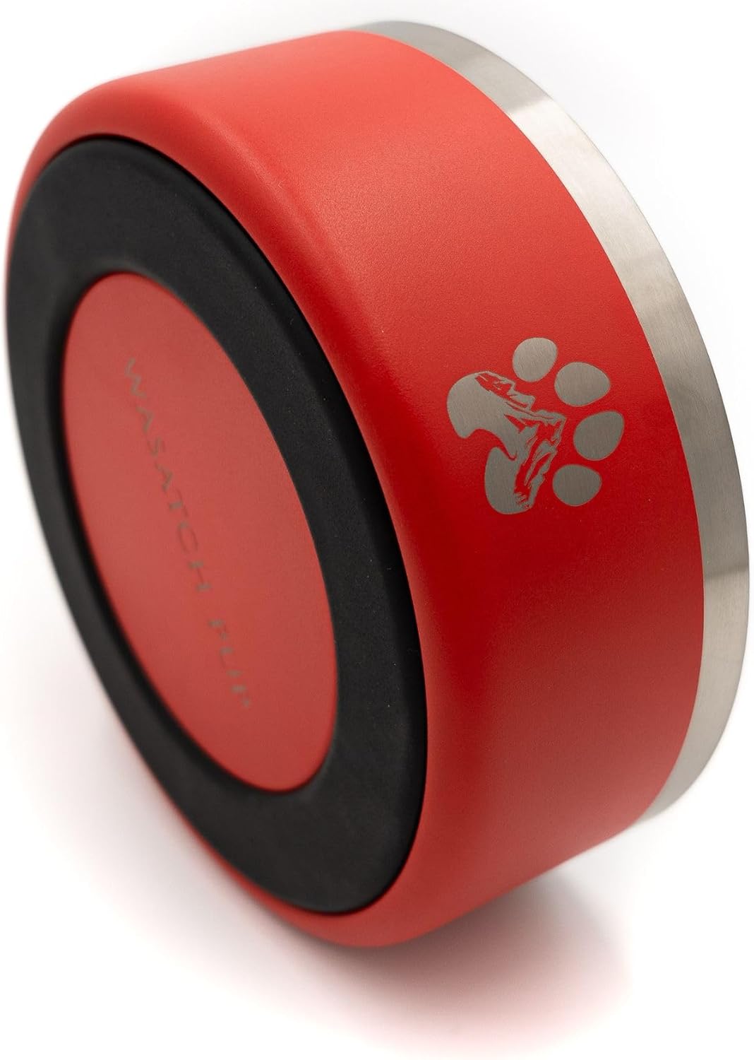 Stainless Steel Dog Bowl for Small-Large Dogs | Double Wall Insulated, Non-Slip Base Heavy Duty Water and Food Bowls for Dogs & Cats | Pet Safe BPA Free & Dishwasher Safe | 64 Oz - Red