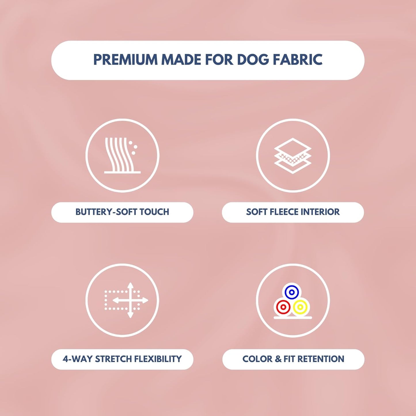 Spark Paws Dog Hoodie – Premium Dog Sweater for Small, Medium, and Large Dogs | Warm Outfits for French Bulldogs, Pitbull, Puppy, Winter Jacket Alternative - Dusty Pink - S