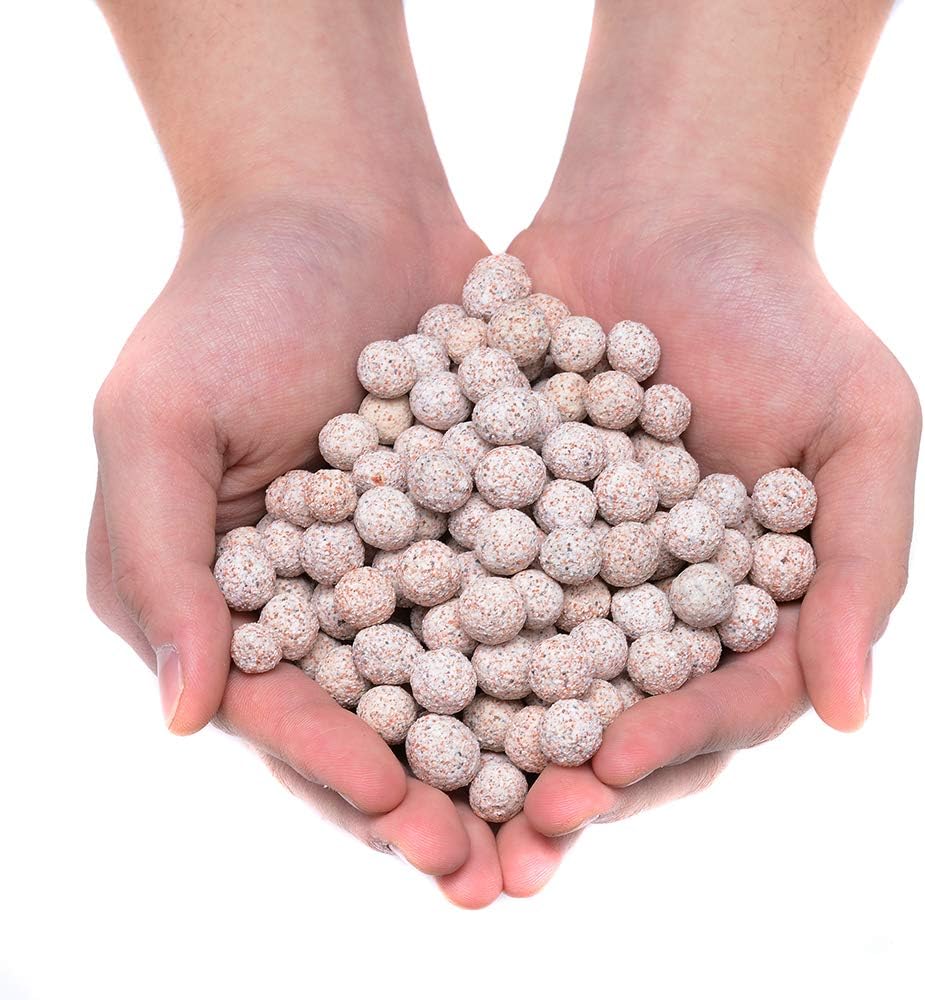 ALEGI 4 lbs Aquarium Ceramic Bio Filter Media Sphere for Freshwater Aquarium and Marine Fish Tank Sump, Canister Filter, Koi Ponds