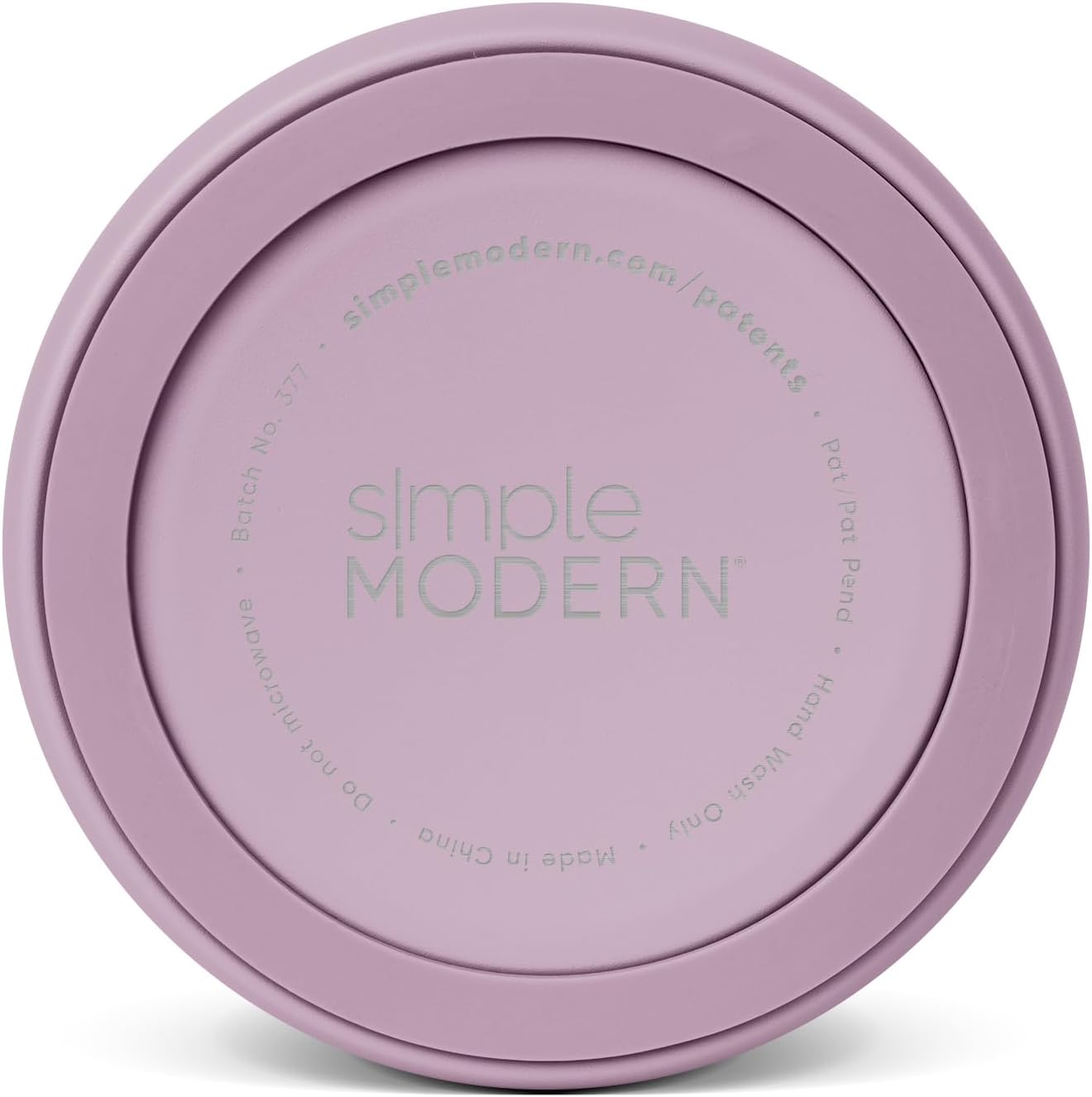 Simple Modern Stainless Steel Pet Water Bowl for Dogs & Cats | Reusable Insulated Stainless Steel Food Bowls for Dog Cat | No Tip No Slip BPA Free | Bentley Collection | Large (64oz) | Lavender