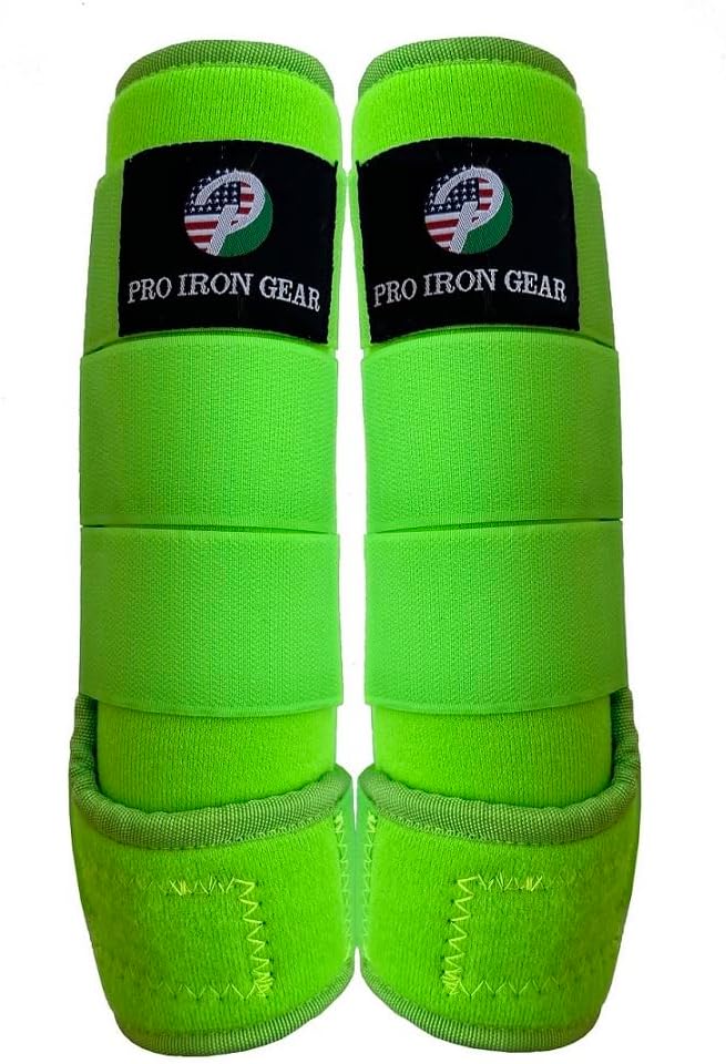 Horse Medicine Brushing Boots Leg Wraps Protection Gear Set of 2 and Set of 4 in 14 Colors