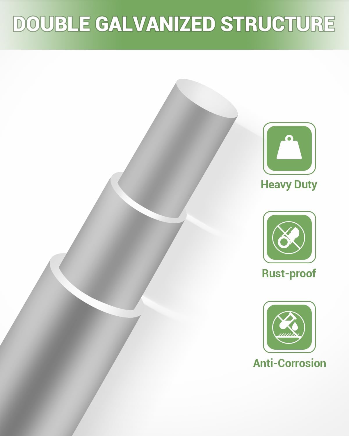 9GA Thickened Heavy Duty Cattle Farm Fence, 4ft x 328ft Galvanized Goat Deer Fence, Heavy Zinc Coating Hog Wire Fencing for Farm Livestock Animals Protection