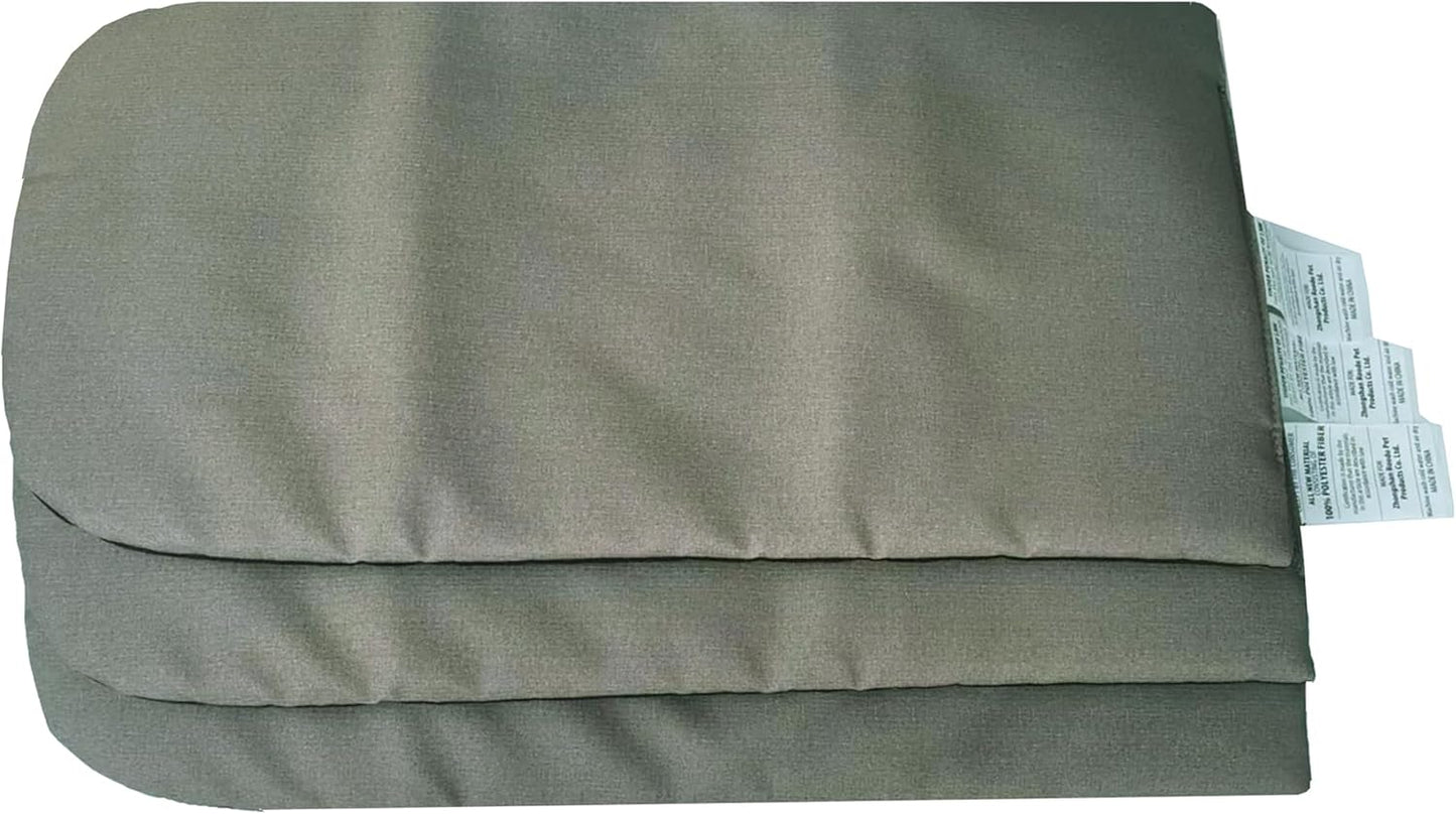 ROODO Pet Stroller Inner Pad for Exclusive Use,Original,Replaceable,Easy to Clean,Set of 3 pc(Gray)