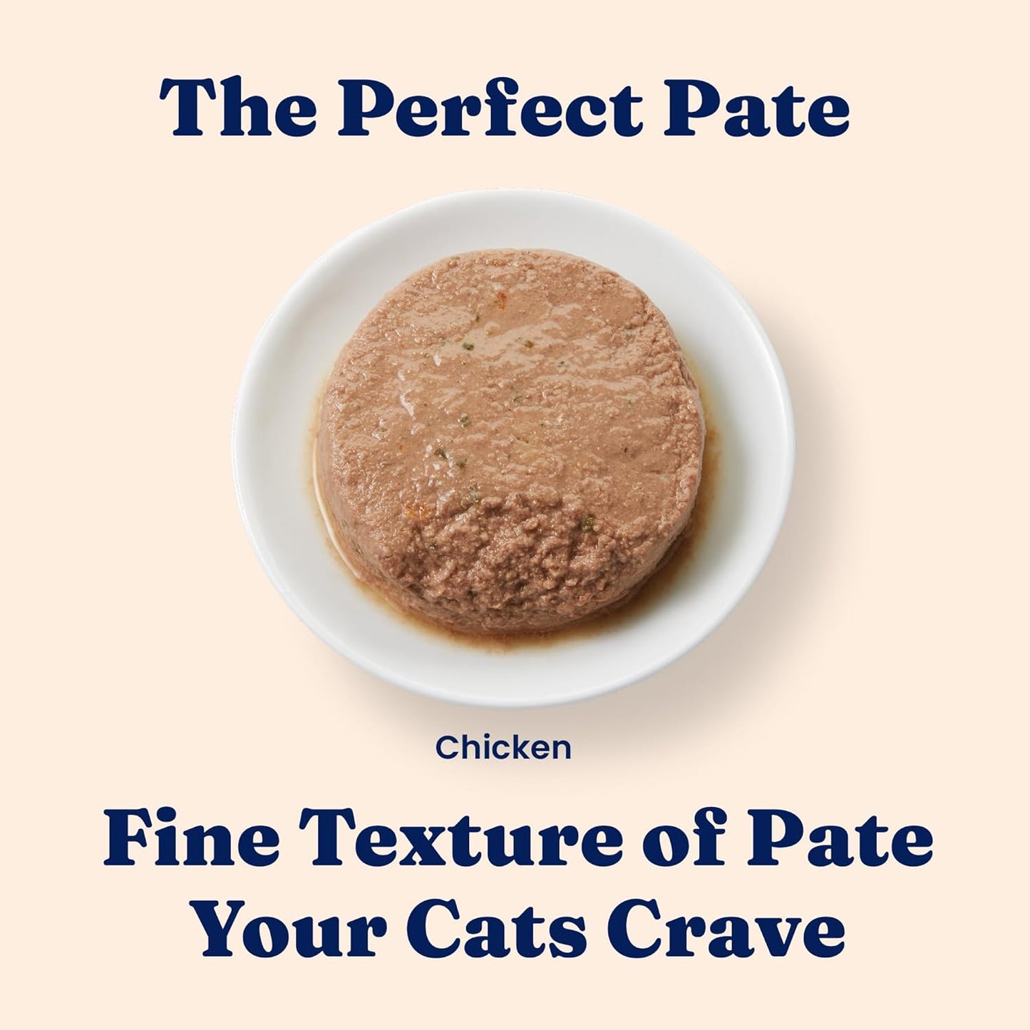 Solid Gold Wet Cat Food Pate for Indoor Cats - Healthy Canned Cat Food Pate w/Real Chicken, Omega Fatty Acids, Vitamins & Minerals - Grain Free & Gluten Free Can Meals for Cats & Kittens - 24ct/3oz