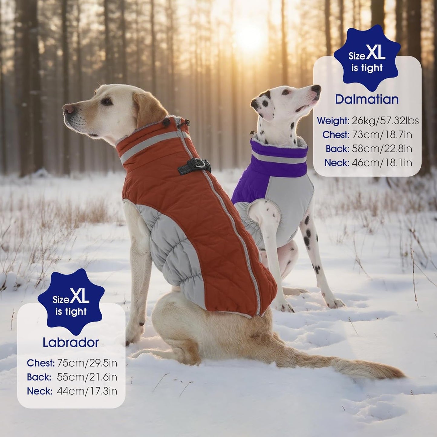 FUAMEY Dog Coat for Small Dogs,Waterproof Dog Winter Jacket with Harness Built in Puppy Cold Weather Coats Reflective Pet Vest with Zipper Warm Fleece Dogs Snowsuit Windproof Brown XS