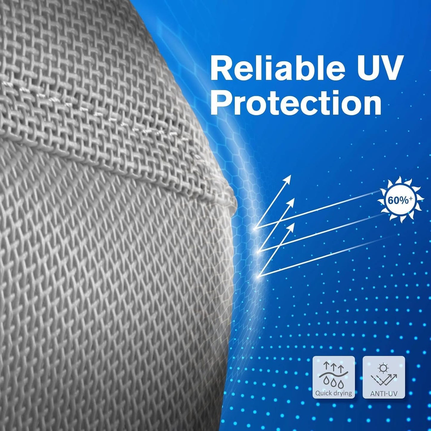 Harrison Howard UV-proof Multi-Function Fabrics Thick Fleece Padding Horse Fly Mask Half Face with Ears Original Grey Arabian Medium