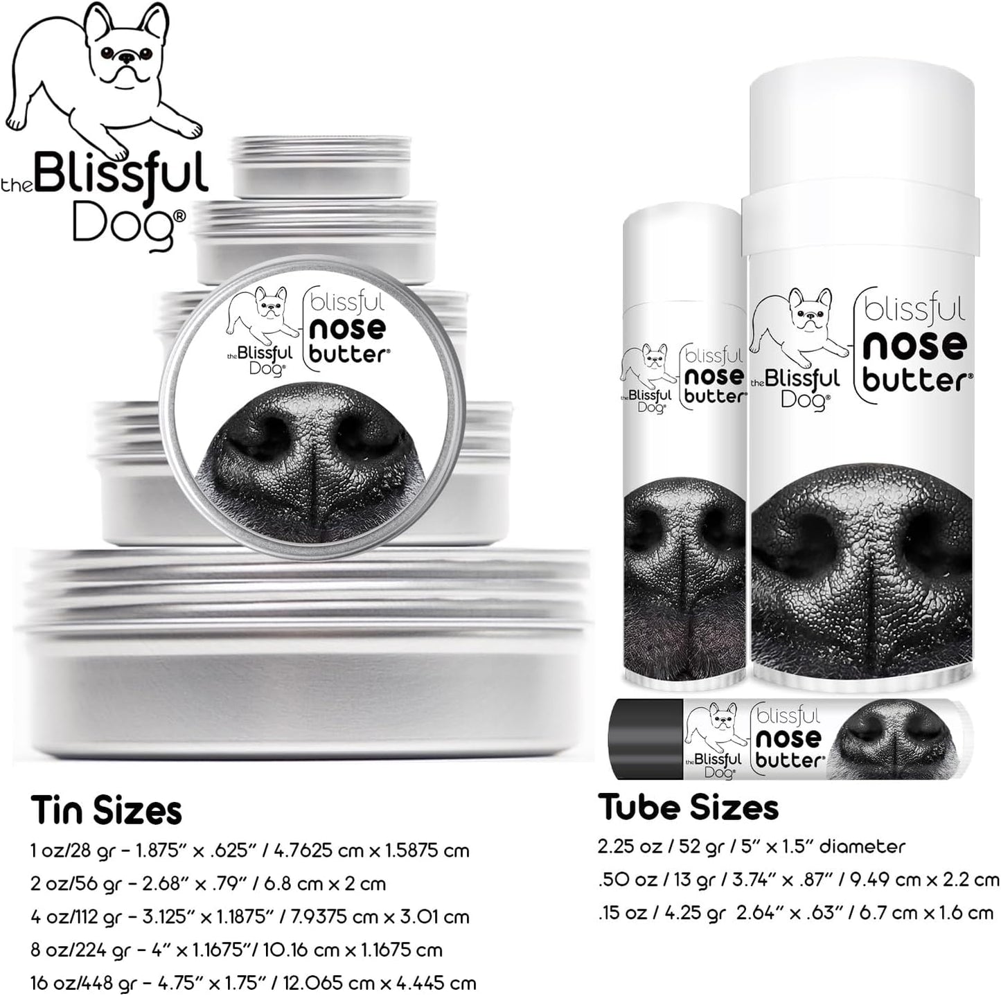 3 Cute Puppies Unscented Nose Butter - Dog Nose Butter, 1 Ounce