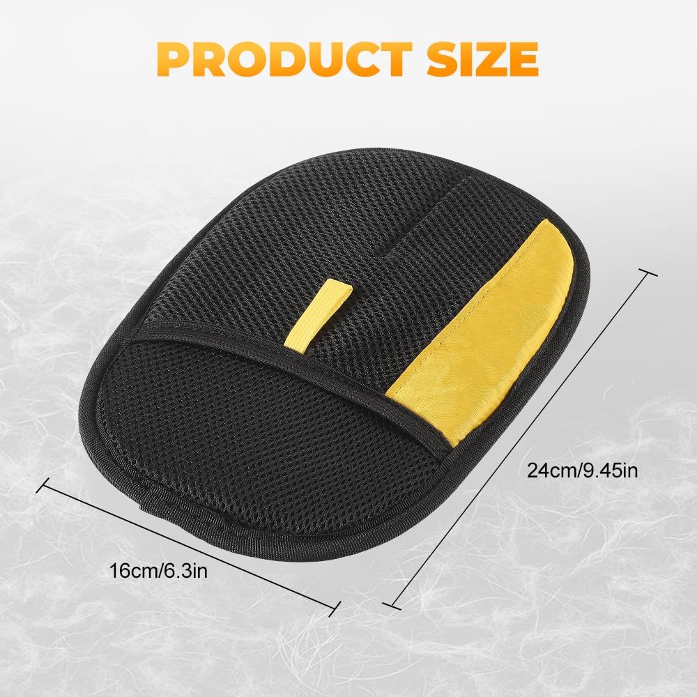 Pet Hair Removal Glove for Cats & Dogs, 2025 New Pet Hair Remover Electrostatic Gloves Pet Hair Remover Glove for Couch, Furniture, Carpet, Curtain, Washable Reusable Animal Fur Removal Tool (3PCS)