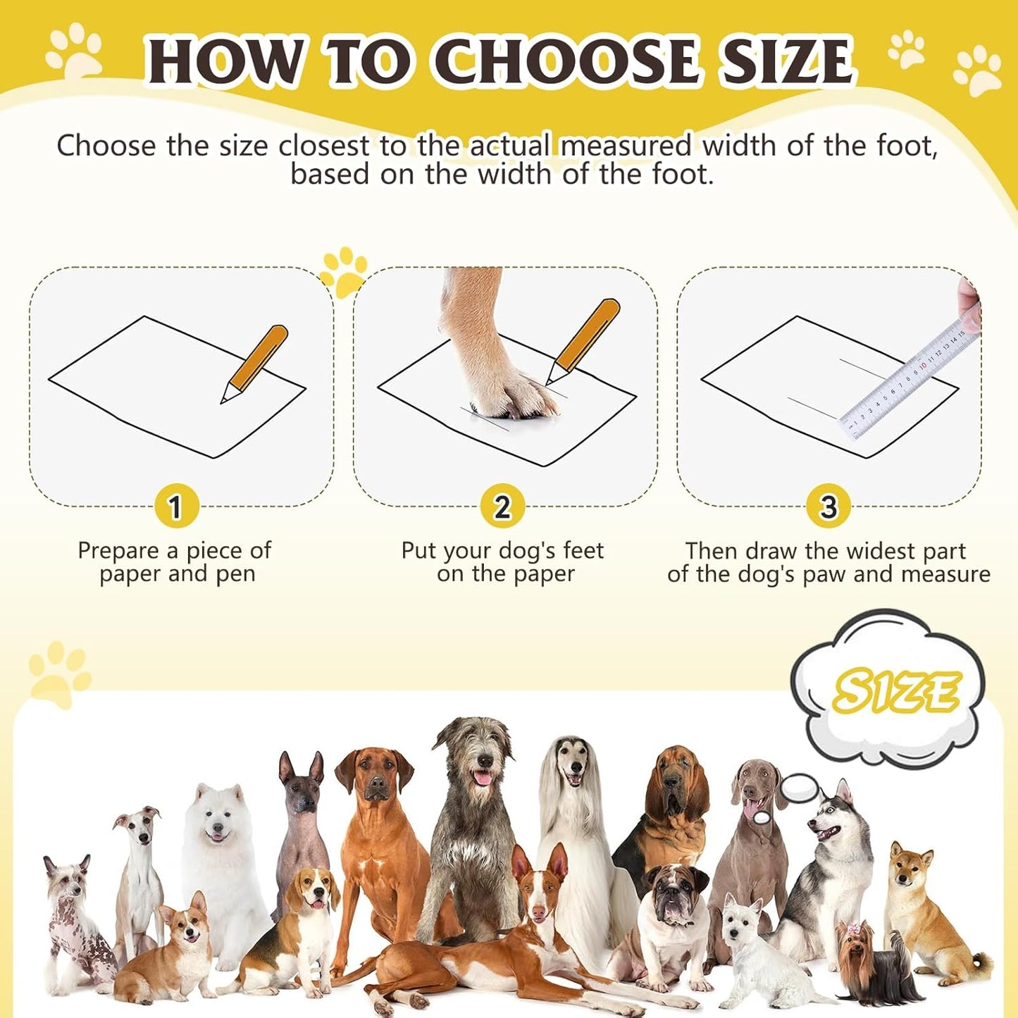 Dog Shoes, FISHOAKY Dog Shoes for Large Dogs, Mesh Breathable Dog Boots & Paw Protectors for Summer Hot Pavement Winter Snowy, 360°Anti Slip 4Pcs Dog Booties with Reflective Black (Size 8)