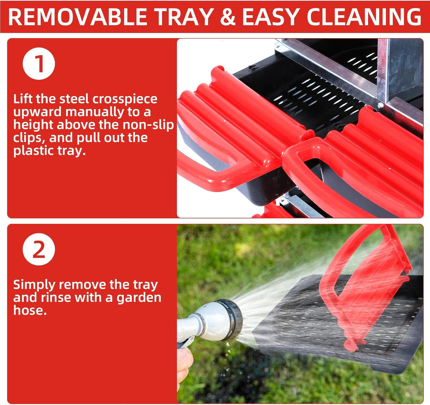 Chicken Nesting Box, 8 Hole 2 Layer Hen Nest Box, Roll Away Eggs Laying Box,Cleanable Pull Out Hen Roosting Box