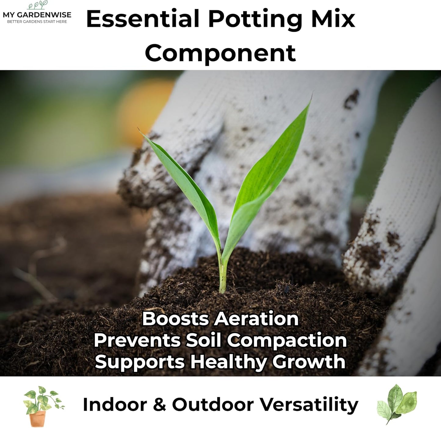 Peat Moss for Plants – Organic Sphagnum Peat Moss for Orchids, Terrariums, Seed Starting, Reptiles & Potting Soil Mix (20 quarts)