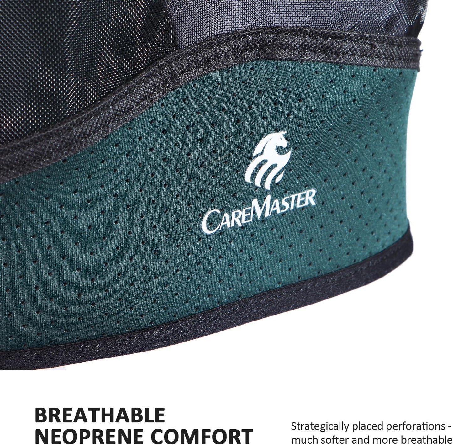 Horse Fly Mask Large Space Breathable UV Protection Equine Mask with Reflective Features on Ears Hunter Green L