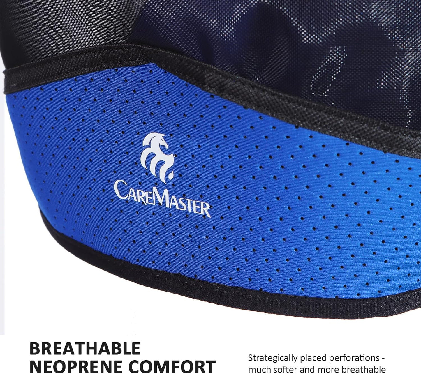 Horse Fly Mask Large Space Breathable UV Protection Equine Mask with Reflective Features on Ears Royal Blue M
