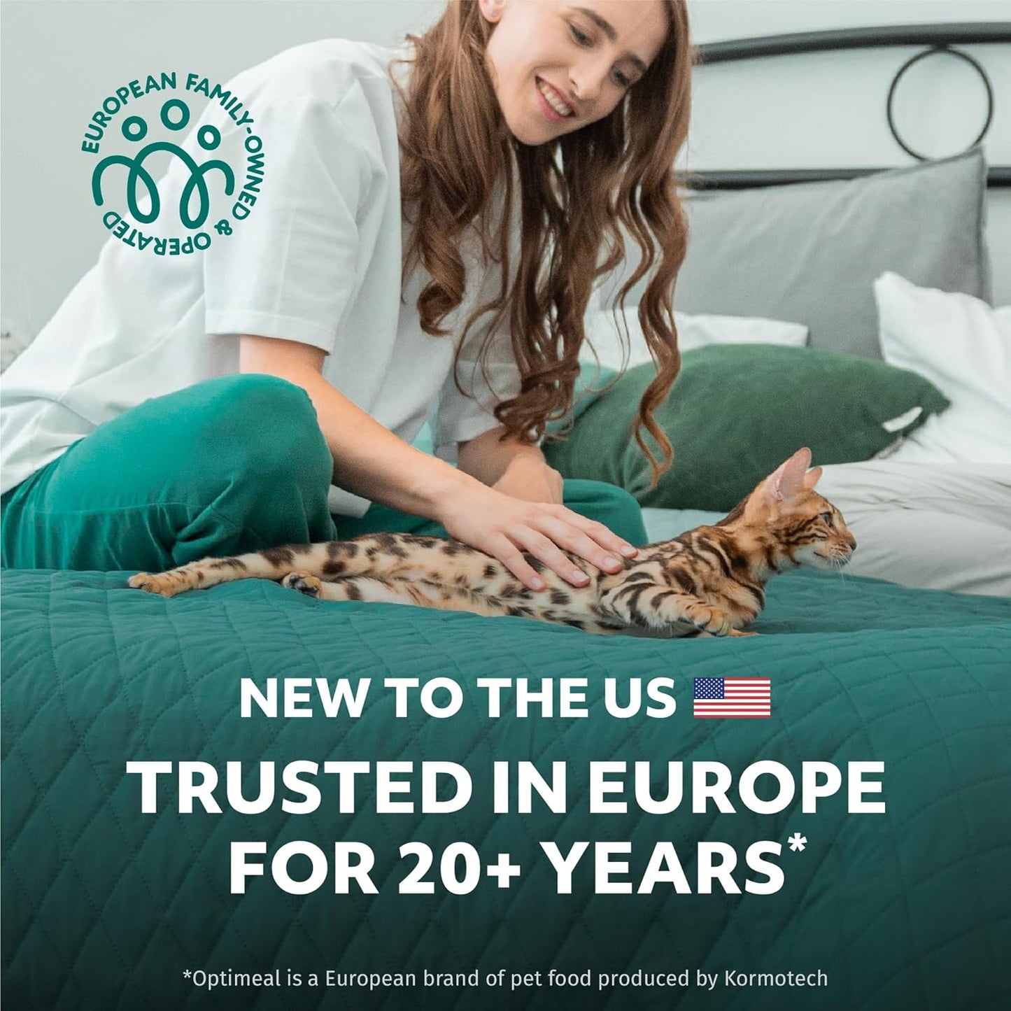 Optimeal Grain-Free Wet Cat Food – Beef & Rabbit Recipe, High Protein & Moisture Rich Indoor Adult Cats Food, Tender Morsels in Savory Gravy Natural Ingredients - 3 oz Pouches, 12 Pack