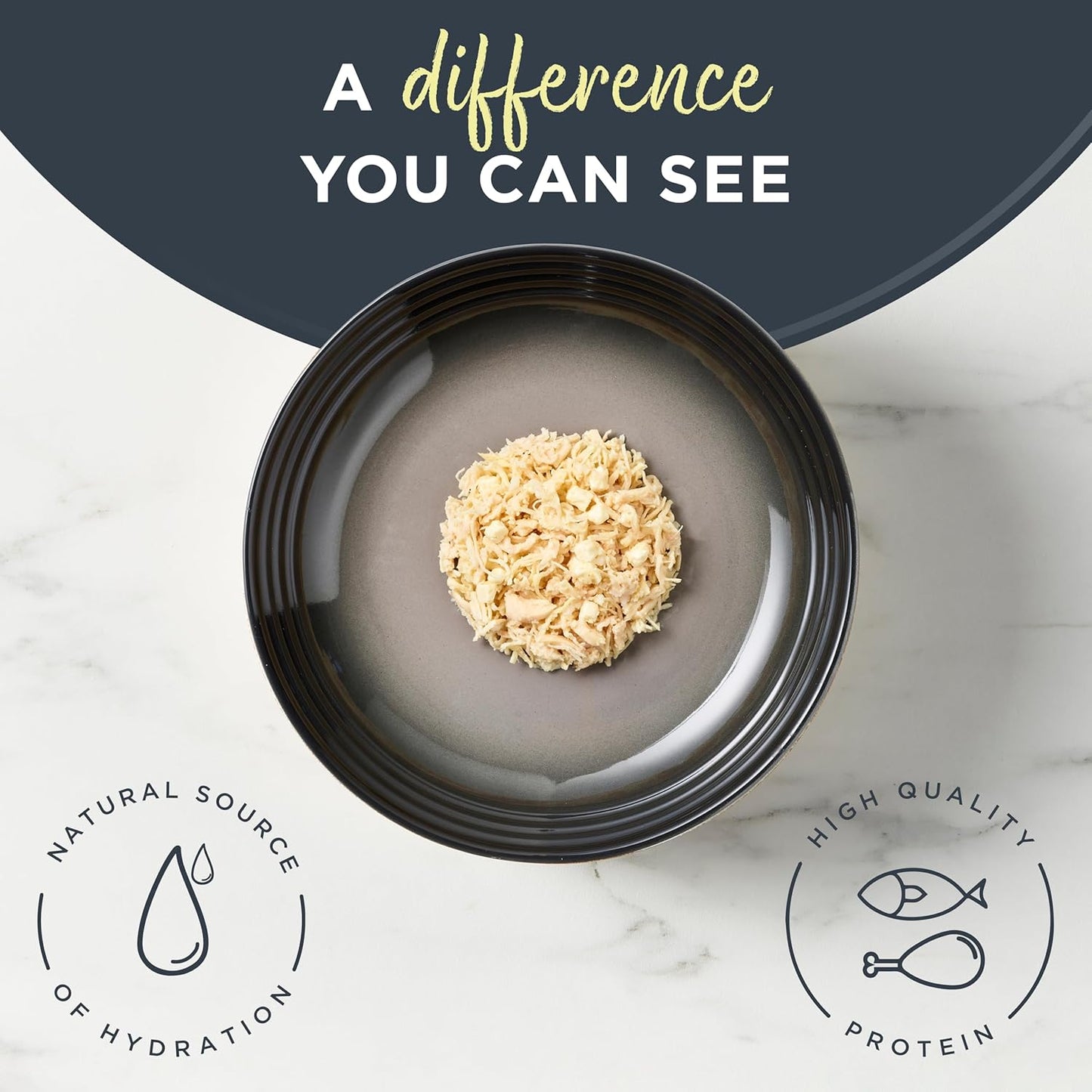 Reveal Natural Wet Cat Food, 24 Count, Grain Free, Limited Ingredient Canned Food for Cats, Chicken Breast with Cheese in Broth, 2.47 oz Cans