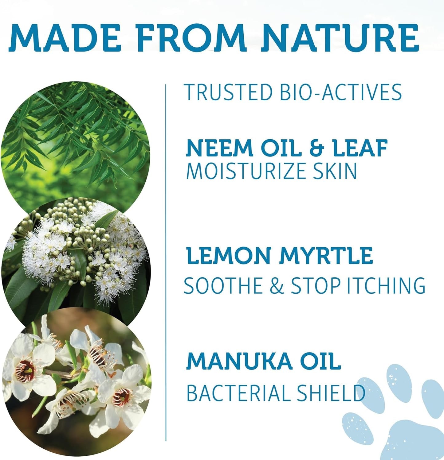 The Natural Dog Shampoo Bar Soap for Itchy Skin Relief - Twin Pack - Dog Soap for Sensitive Skin with Manuka and Neem Oil to Ease Allergies and Itching