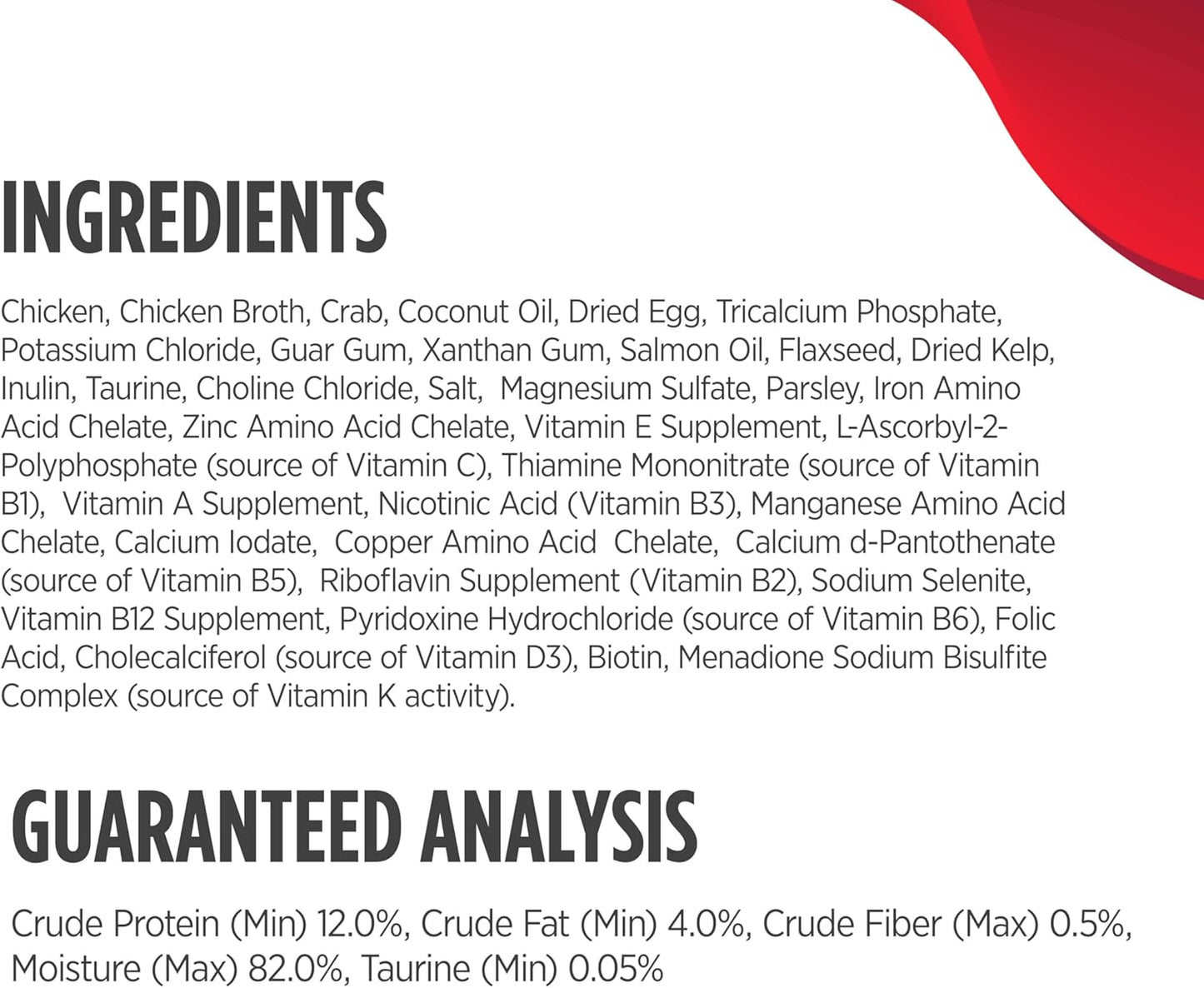 Nulo Finely Minced Chicken & Crab Flavor Wet Canned Cat Food, 2.8 Ounce (Pack of 12)