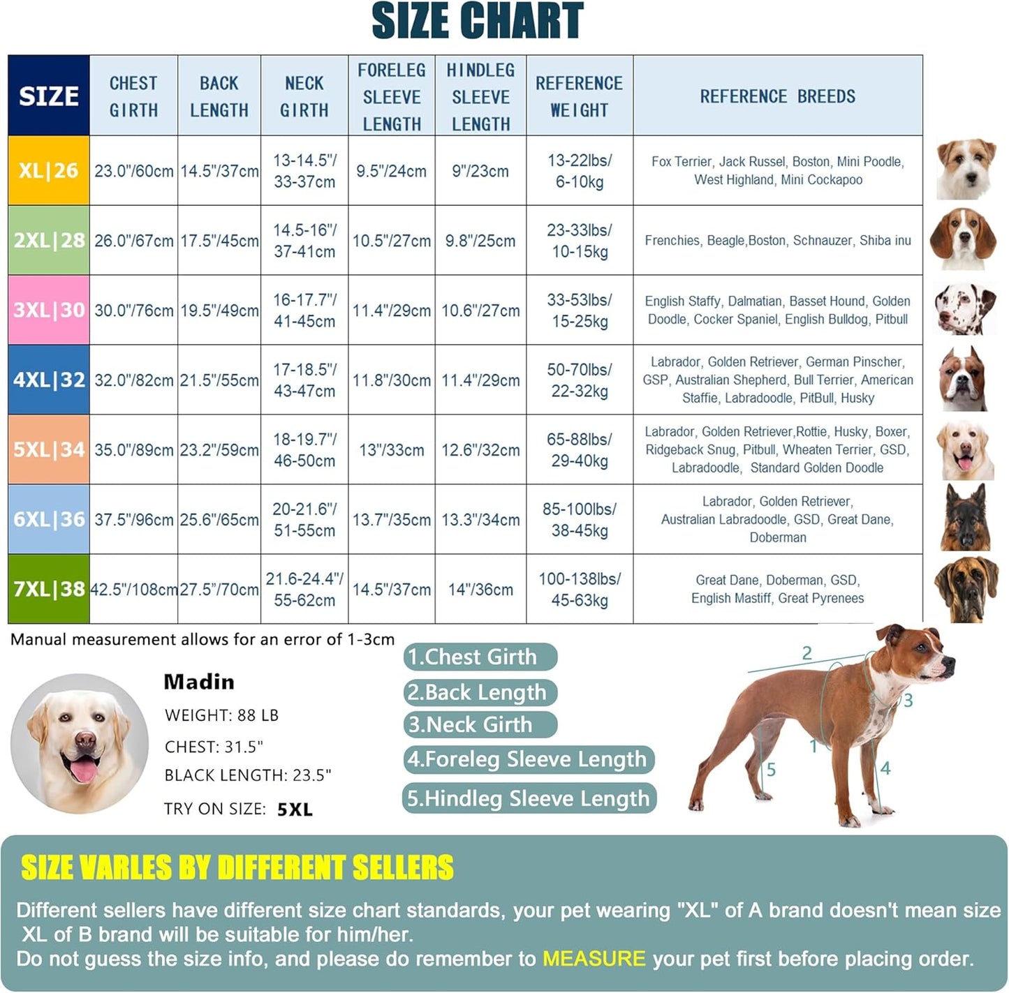 Yeapeeto Dog Onesie Surgery Recovery Suit for Large Medium Bodysuit Dogs Pajamas PJS Full Body for Shedding, Prevent Licking, Wound Protection, Cone Alternative(XL,Dark Grey)