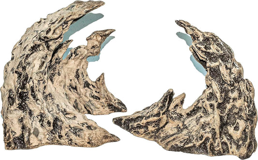 Novelsite Fish Tank Accessories, Aquarium Decorations, Scenery, Rock Ornaments - Create Aquatic Beauty with Premium Aquarium Decorations, 14.4 x 7.1 x 3.34 inches