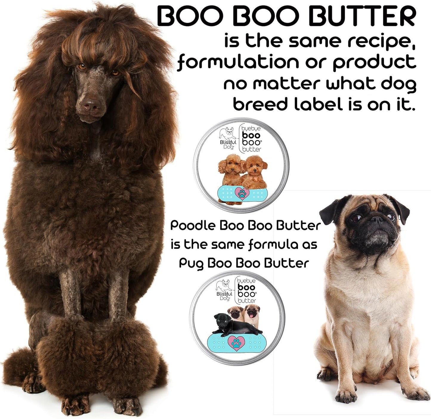 3 Cute Puppies Boo Boo Butter, 4 oz