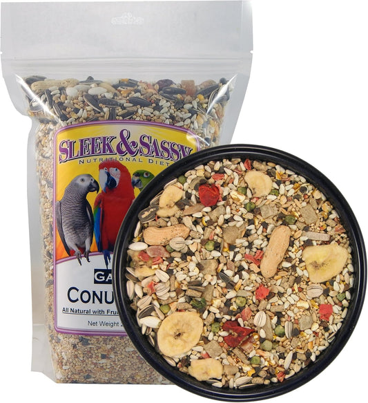 SLEEK & SASSY Garden Conure Parrot Food (2 lbs.)